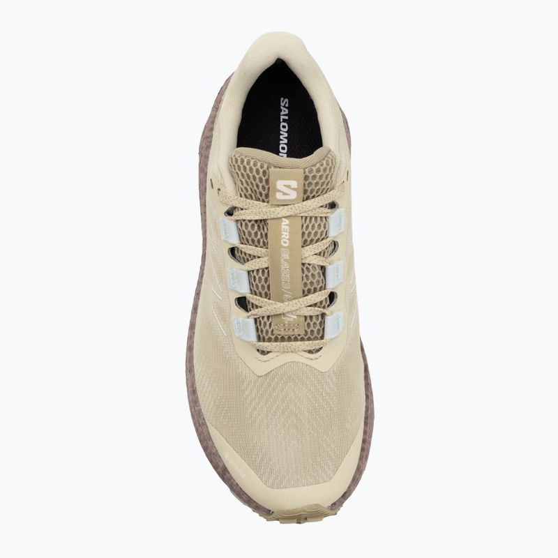 Damen-Laufschuhe Salomon Aero Blaze 3 Gravel GTX green haze/iron/ice flow 5