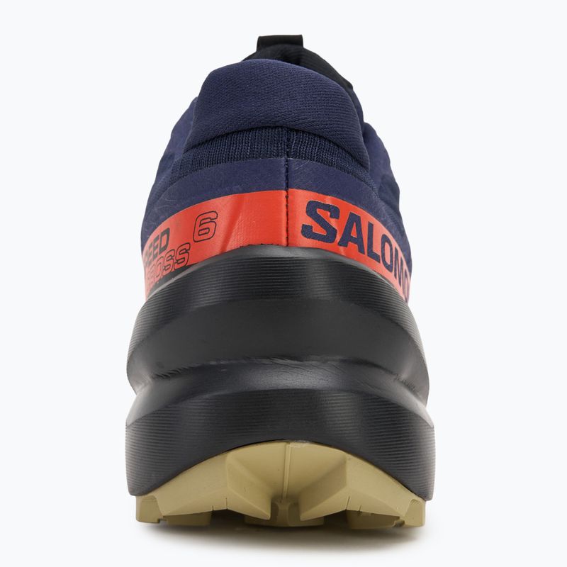 Herren-Laufschuhe Salomon Speedcross 6 maritime blue/schwarz/cherry tomato 6