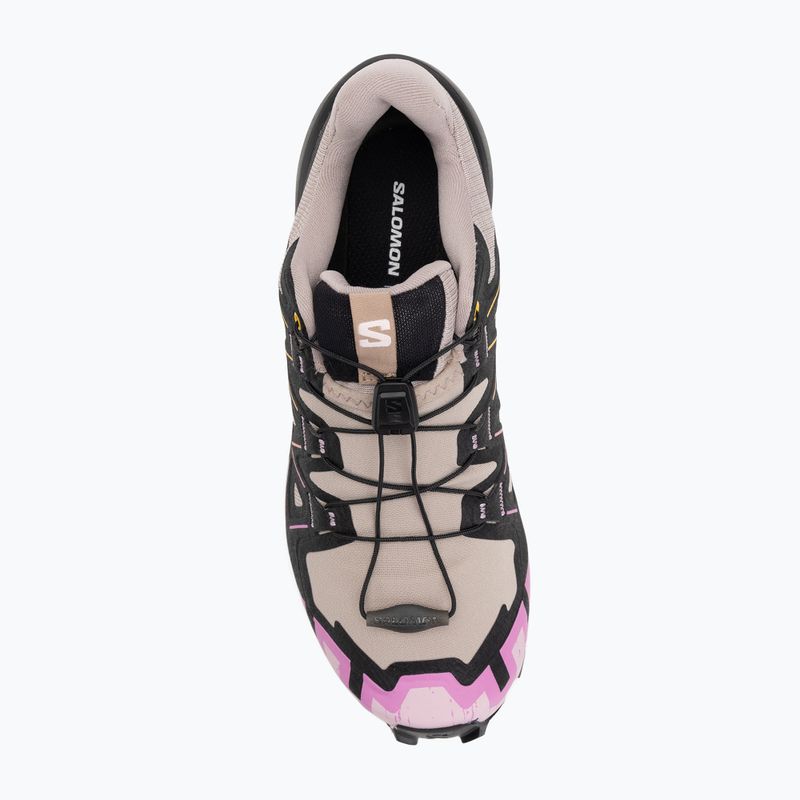 Damen-Laufschuhe Salomon Speedcross 6 etherea/schwarz/cyclamen 5
