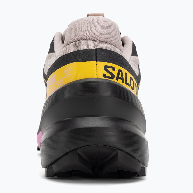 Damen-Laufschuhe Salomon Speedcross 6 etherea/schwarz/cyclamen 6