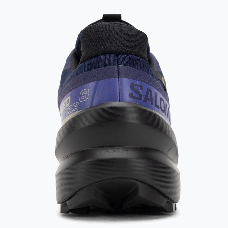 Herren-Laufschuhe Salomon Speedcross 6 GTX maritime blue/schwarz/cherry tomato 6