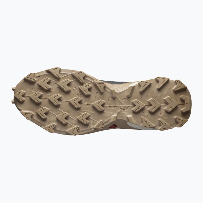 Herren Laufschuhe Salomon Supercross 4 schwarz / Vanilleeis / weißer Pfeffer 5