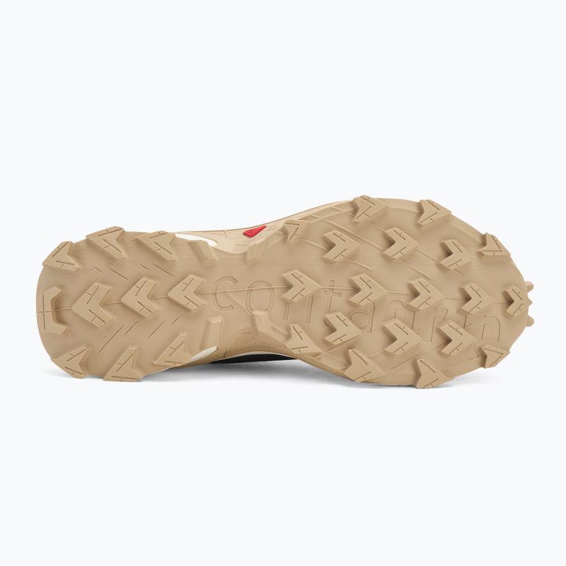 Herren Laufschuhe Salomon Supercross 4 schwarz / Vanilleeis / weißer Pfeffer 4