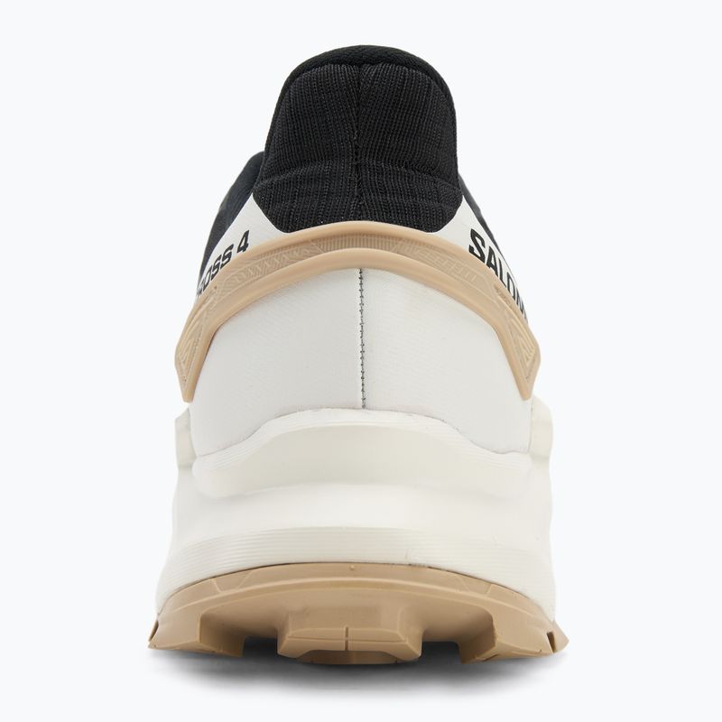 Herren Laufschuhe Salomon Supercross 4 schwarz / Vanilleeis / weißer Pfeffer 6