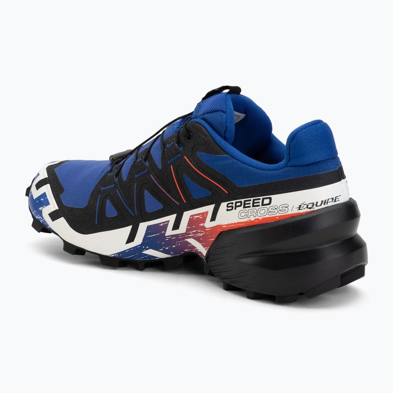 Laufschuhe Salomon Speedcross 6 GTX surf the web/fiery red/white 3