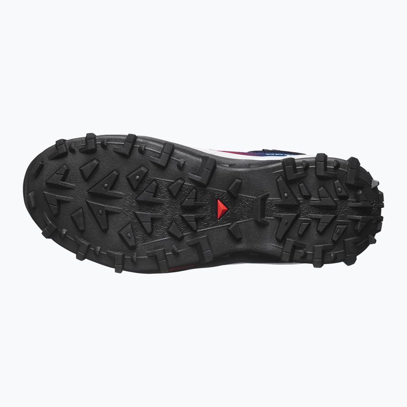Herren-Trekkingstiefel Salomon Crosstrak Powder WP Equipe black/black 4