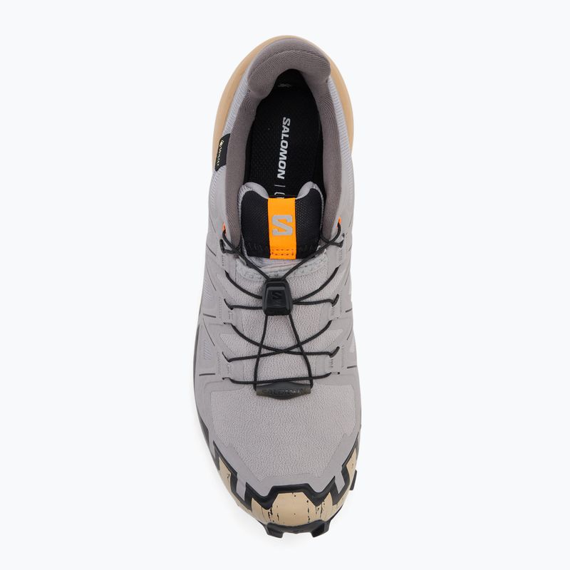 Herren-Laufschuhe Salomon Speedcross 6 GTX gull/white pepper/schwarz 5