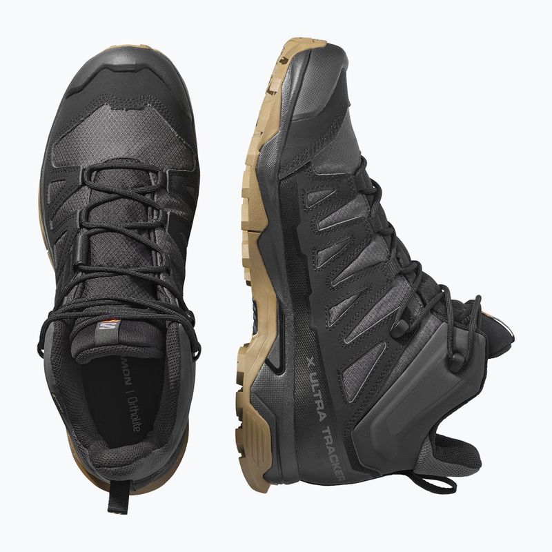 Trekkingschuhe Salomon X Ultra Tracker GTX black/asphalt 5