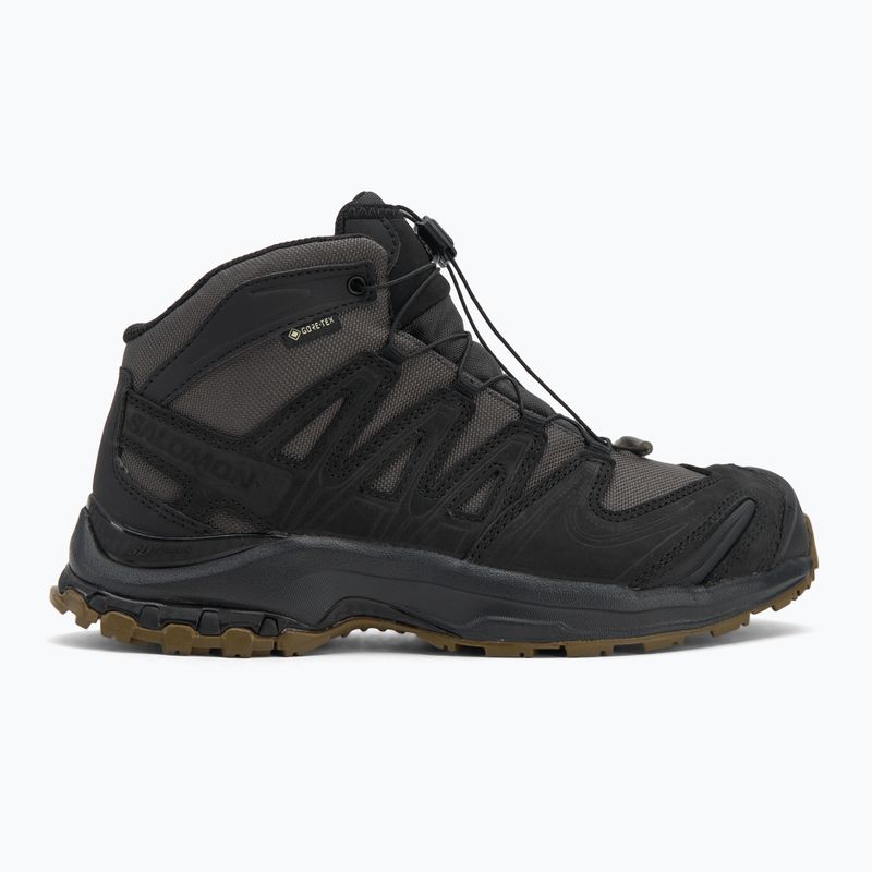 Herren-Trekking-Schuhe Salomon XA Tracker GTX schwarz/Asphalt/Kojotenbraun 2