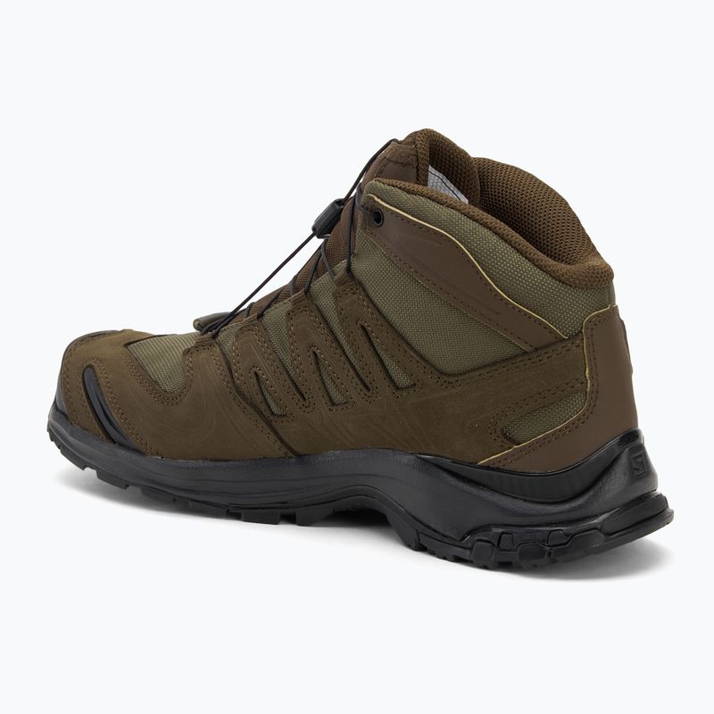 Herren-Trekking-Schuhe Salomon XA Tracker GTX earth brown/olive night/schwarz 3