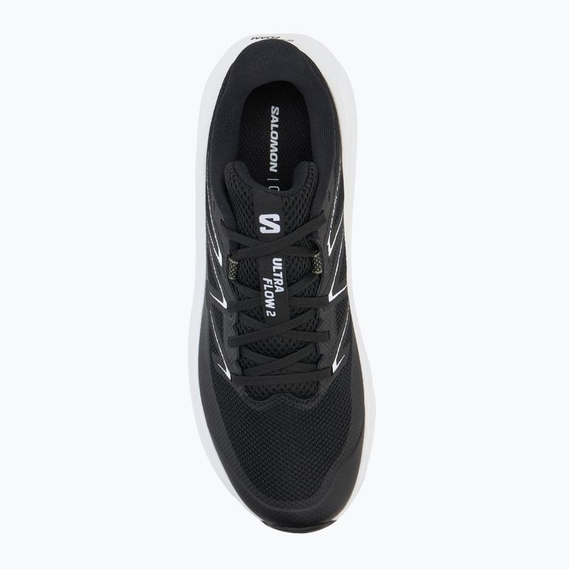 Herren Laufschuhe Salomon Ultra Flow 2 schwarz/weiß/agave grün 5