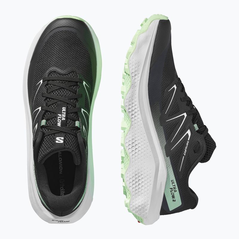 Herren-Laufschuhe Salomon Ultra Flow 2 schwarz/weiß/patina grün 13
