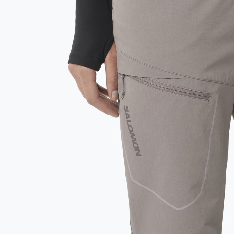 Damen-Trekkinghose Salomon Wayfarer Warm iron 3