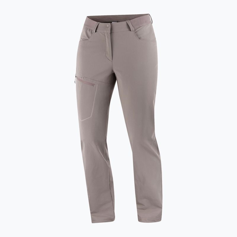 Damen-Trekkinghose Salomon Wayfarer Warm iron 4