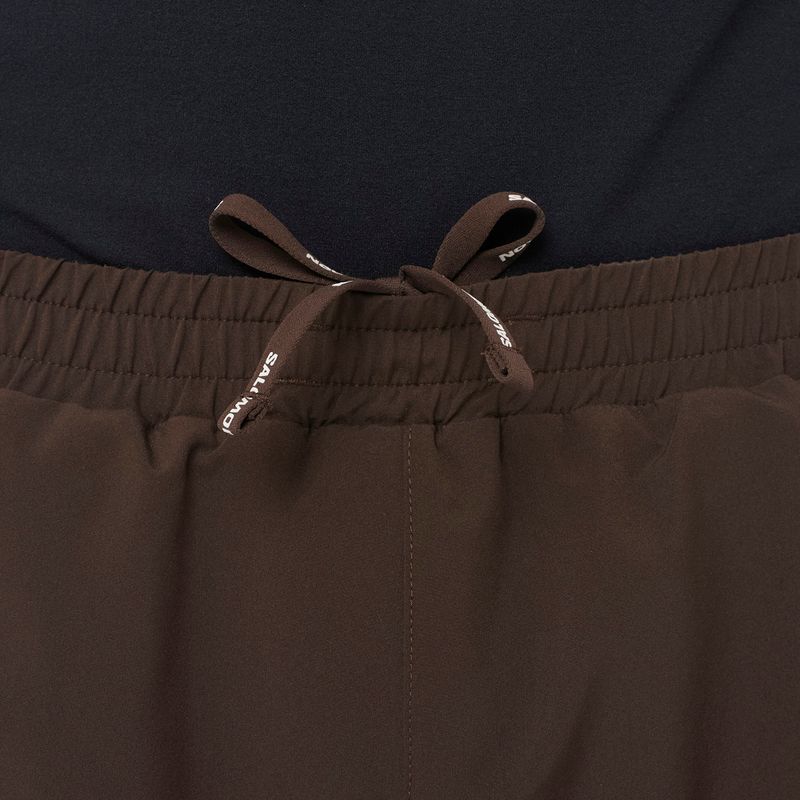 Herren-Laufshorts Salomon Shakeout C 2IN1 7" Kaffee-Bohne 2