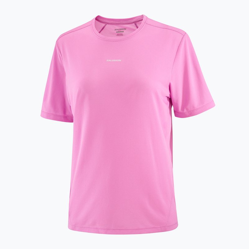 Damen T-Shirt Salomon Shakeout Core cyclamen 3