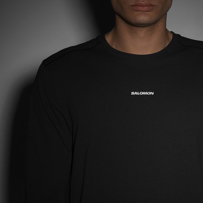Longsleeve Herren Salomon Trackline deep black 6