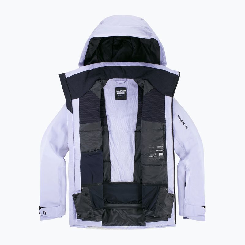 Damen-Skijacke Salomon Brilliant 2.0 Cosmic Sky 9