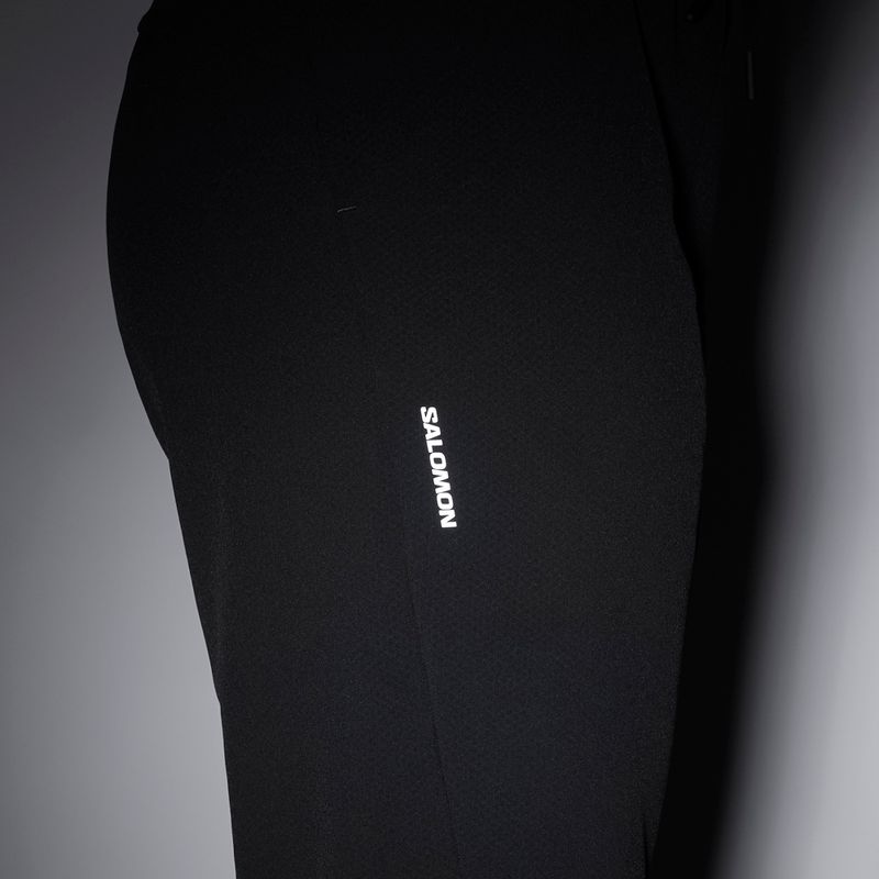 Laufhose Damen Salomon Shakeout Hexaflow Pants deep black 7