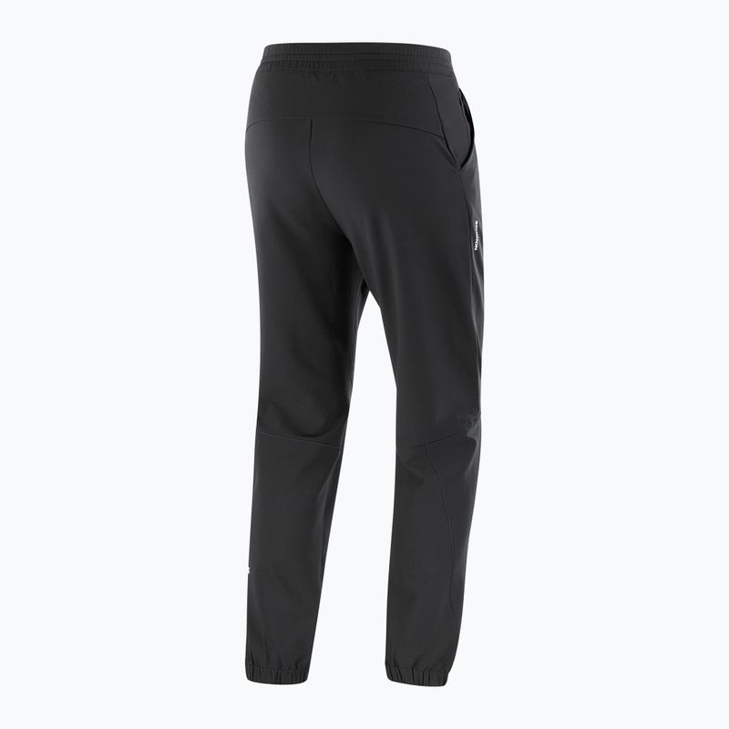 Laufhose Damen Salomon Shakeout Hexaflow Pants deep black 9