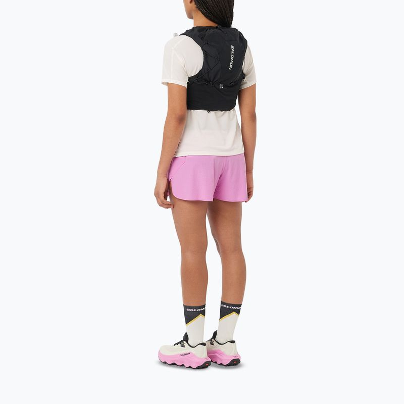 Damen-Laufshirt Salomon Sense Aero SS Tee GFX whisper white 4