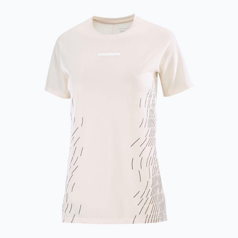 Damen-Laufshirt Salomon Sense Aero SS Tee GFX whisper white 5