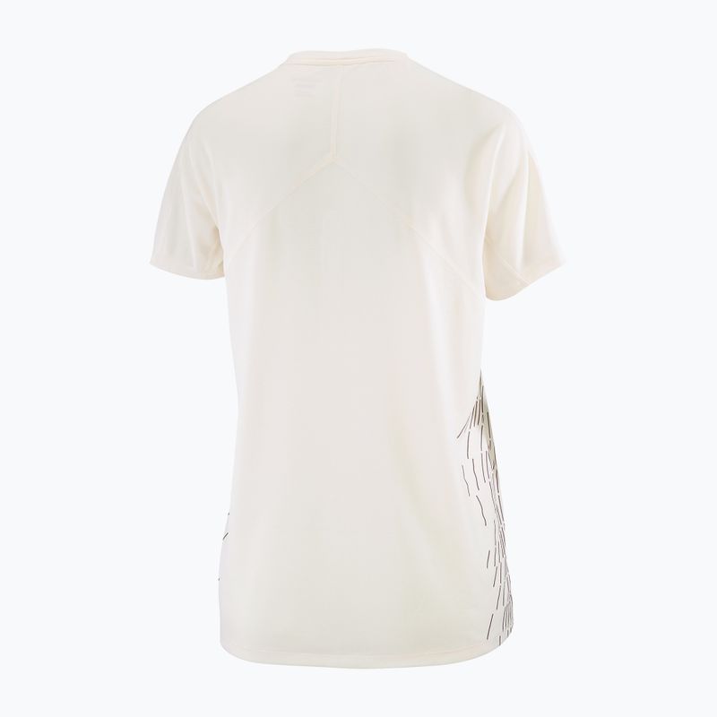 Damen-Laufshirt Salomon Sense Aero SS Tee GFX whisper white 6