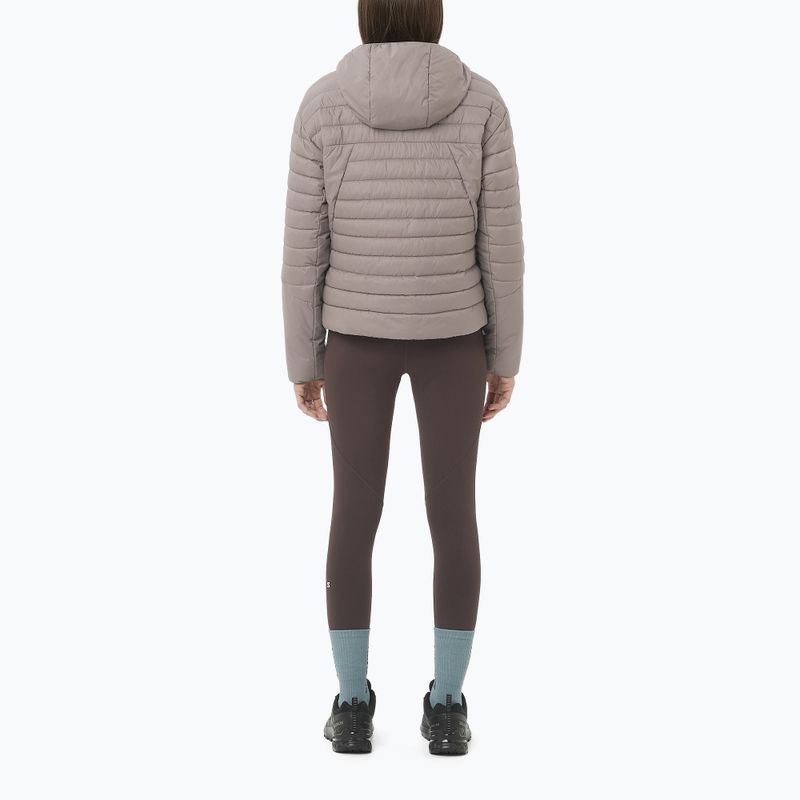 Salomon Reflex Hoodie Frauen winddichte Jacke Eisen 3