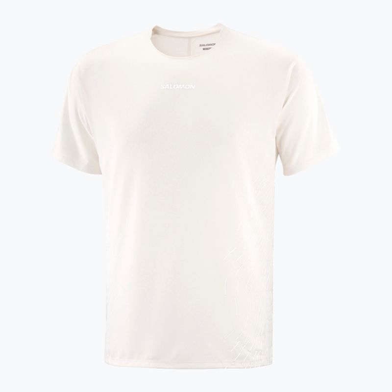 Herren-Laufshirt Salomon Sense Aero GFX whisper white 3