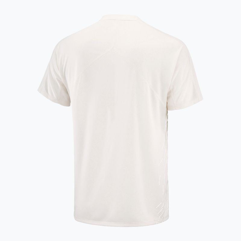Herren-Laufshirt Salomon Sense Aero GFX whisper white 4