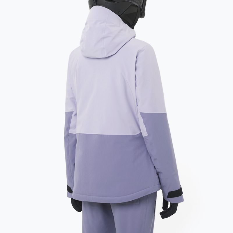 Damen-Skijacke Salomon Highland cosmic sky/blue granite 2