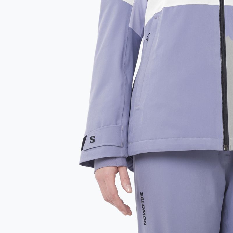 Damen-Skijacke Salomon Highland cosmic sky/blue granite 4