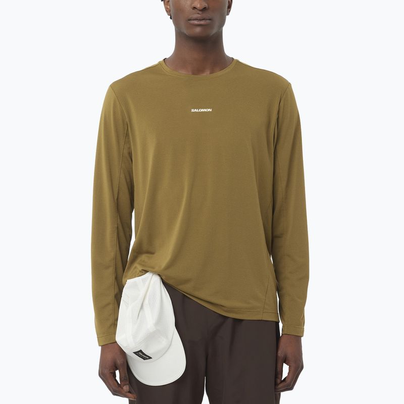 Langarmshirt Herren Salomon Shakeout Core brilliant