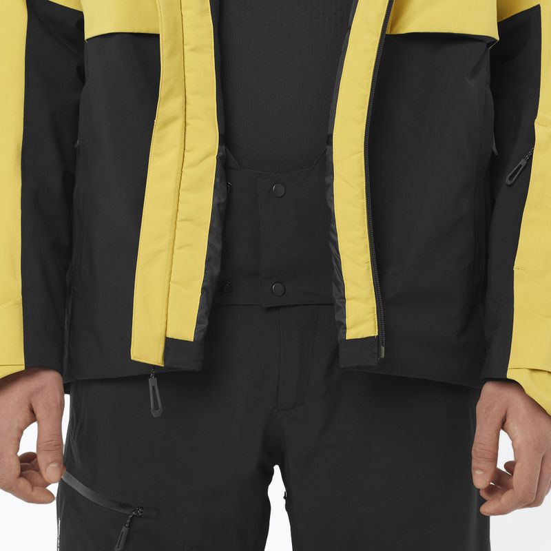 Herren-Skijacke Salomon Brilliant 2.0 cress green/deep black 5