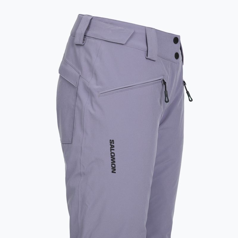 Damen Skihose Salomon Edge blue granite 6