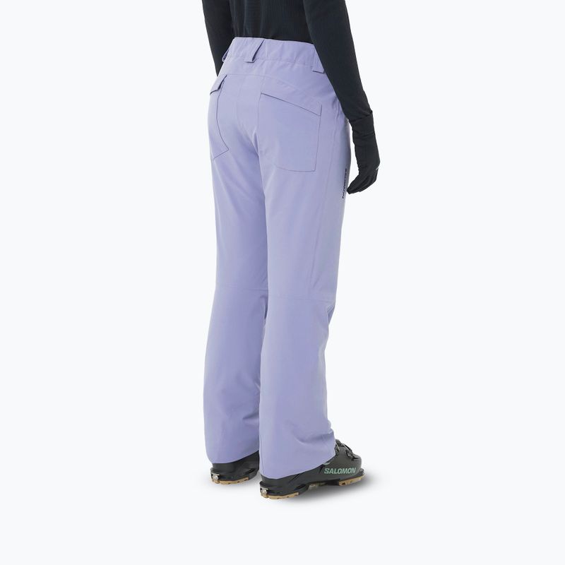 Damen Skihose Salomon Edge blue granite 2