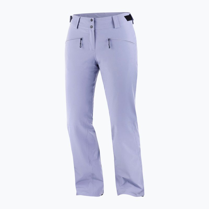 Damen Skihose Salomon Edge blue granite 8
