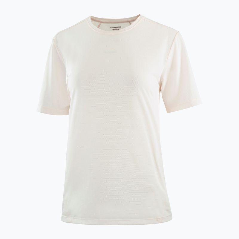 Damen T-Shirt Salomon Shakeout Core whisper white 3