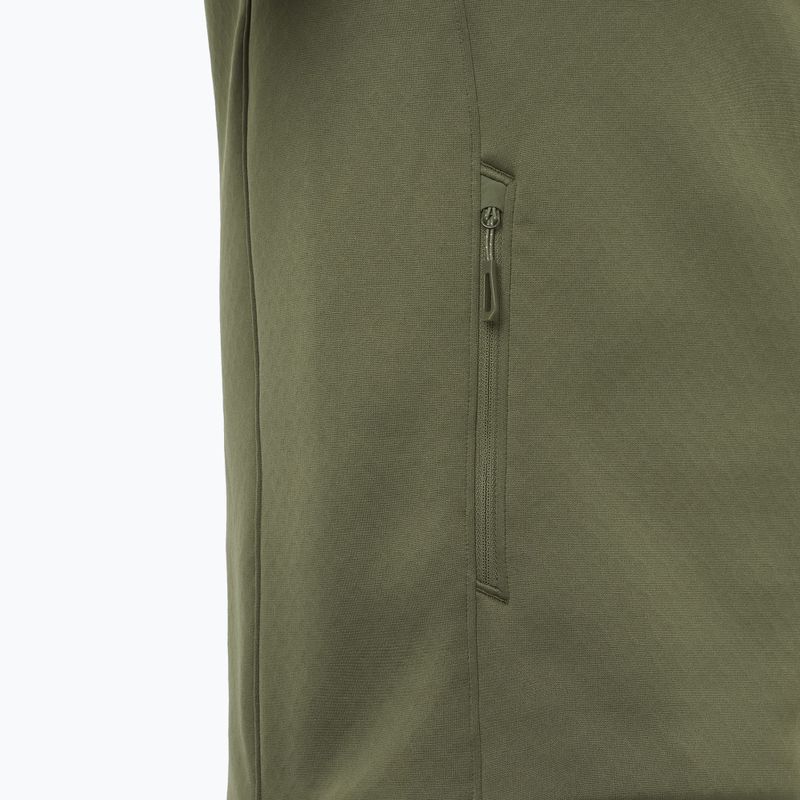 Herren Salomon Outline Warm Fleece Full Zip Traubenblatt Sweatshirt 4