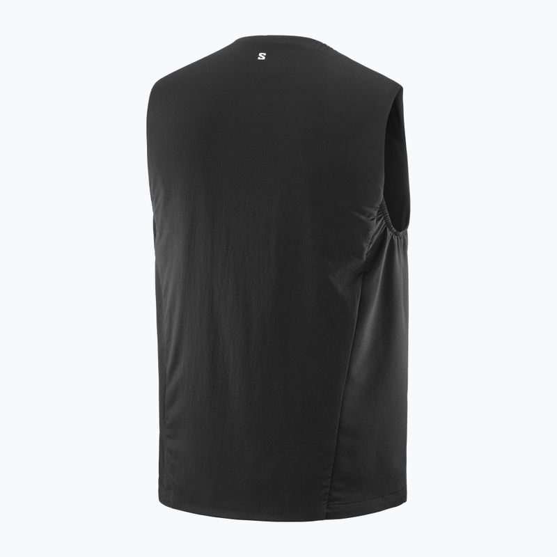 Salomon Mountain Flex Hybrid tiefschwarze Laufweste 5