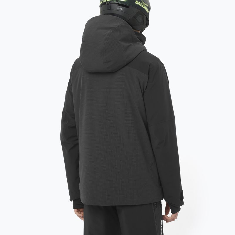 Herren-Skijacke Salomon Spectral deep black 2