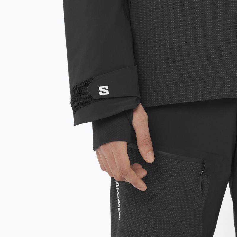 Herren-Skijacke Salomon Spectral deep black 5