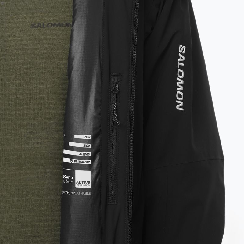 Herren-Skijacke Salomon Spectral deep black 7