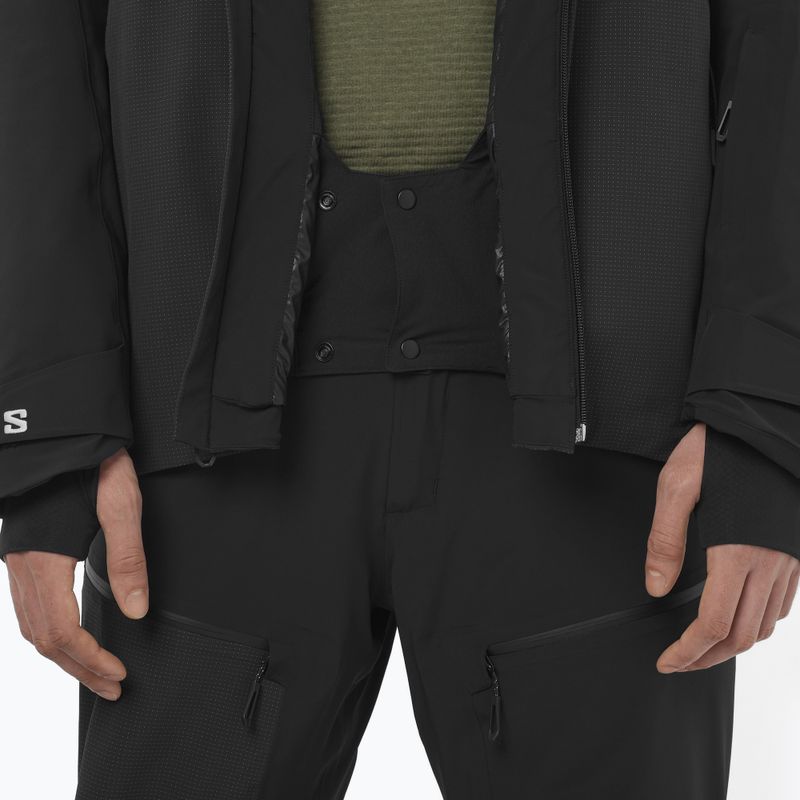 Herren-Skijacke Salomon Spectral deep black 8