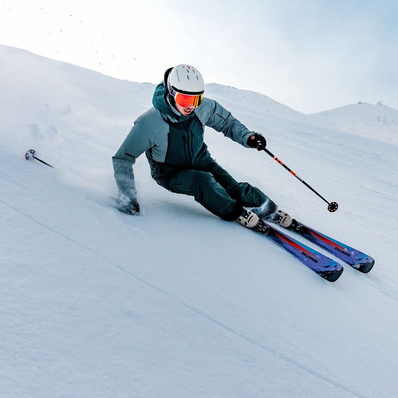 Herren-Skijacke Salomon Spectral green gables/sedona 13