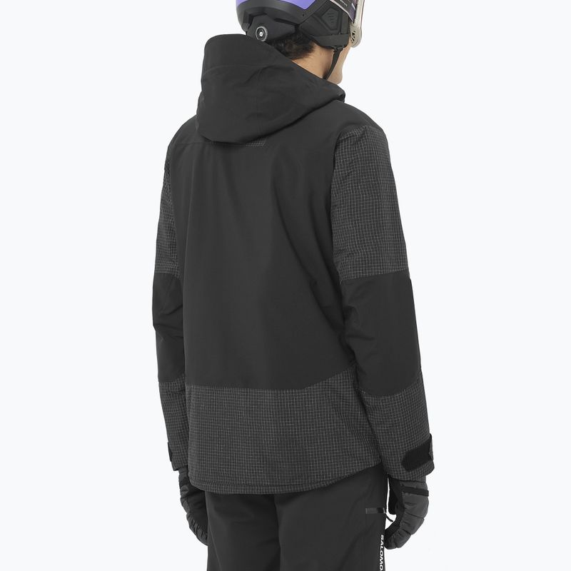 Herren-Skijacke Salomon Spark deep black 2