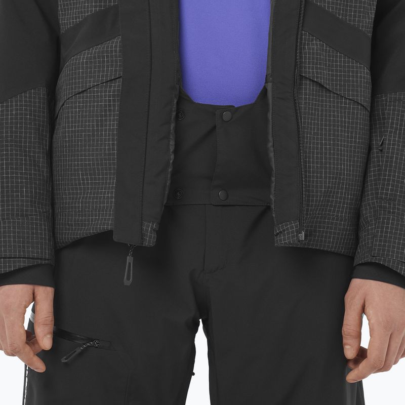 Herren-Skijacke Salomon Spark deep black 7
