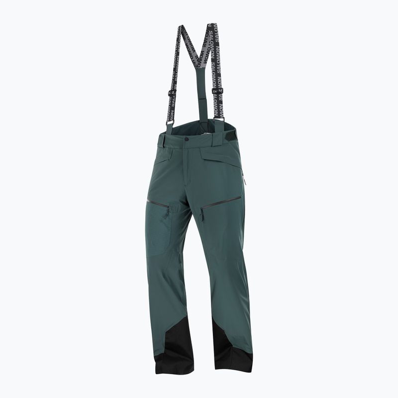 Herren-Skihose Salomon Spectral Green Gables 6