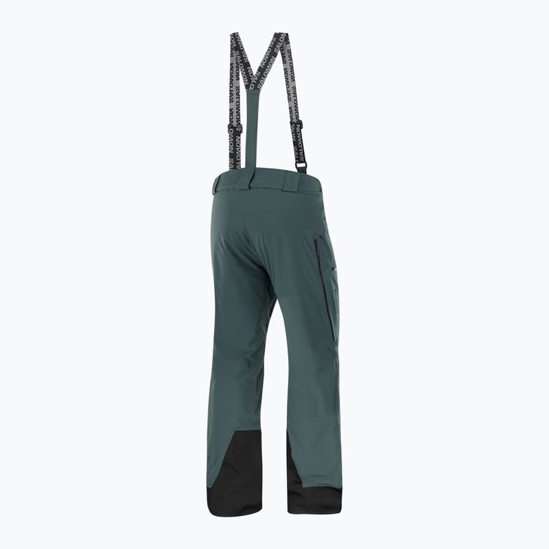 Herren-Skihose Salomon Spectral Green Gables 7