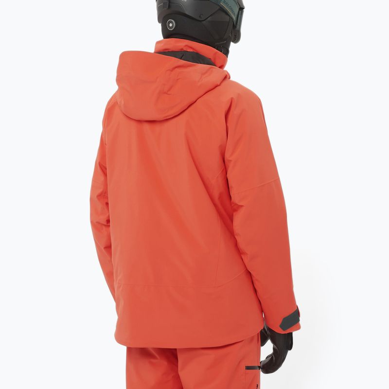 Herren-Skijacke Salomon Brilliant 2.0 cherry tomato 2